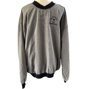 Tehama Men’s Golf Long Sleeve Pull Over Top Navy Blue Size XL